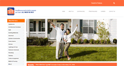 Desktop Screenshot of cwhomedepot.com